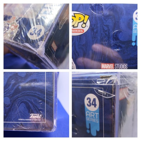 Marvel Studios Captain Marvel Art Series Target Exclusive Funko Pop - Picture 10 of 10